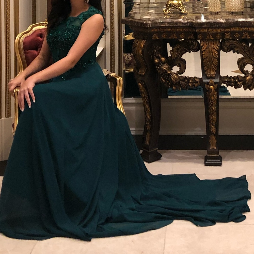 Emerald Green Maxi Dress